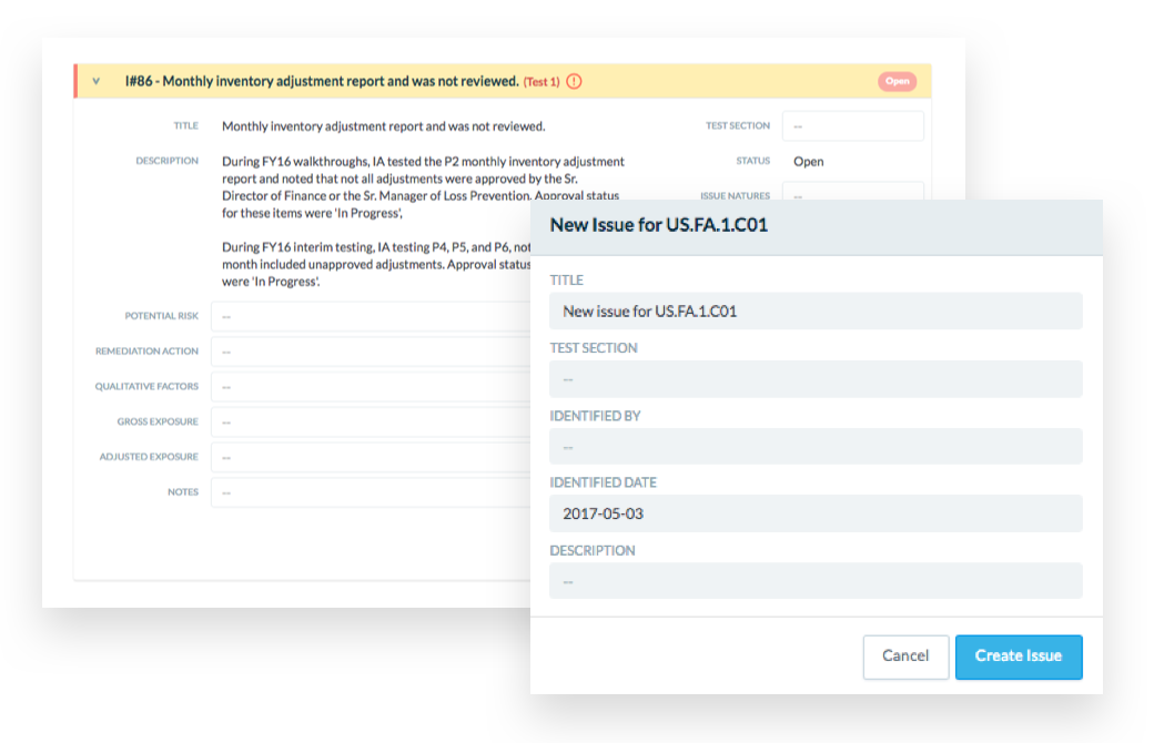 Issue Creation