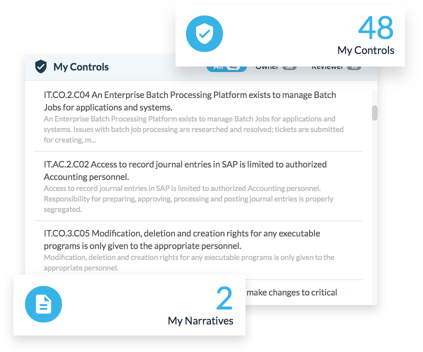 Standard & Role-Based Dashboards